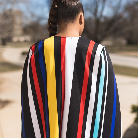 Plus Size Cape Blazer - Picture 4 of 4